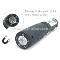 3 * AAA Batterie Stromversorgung mit Haken und Magnet COB LED Taschenlampe